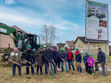 Spatenstich für Gladiole 2 in Schrozberg